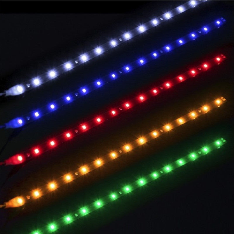 A LED soft light strip 30CM car light strip