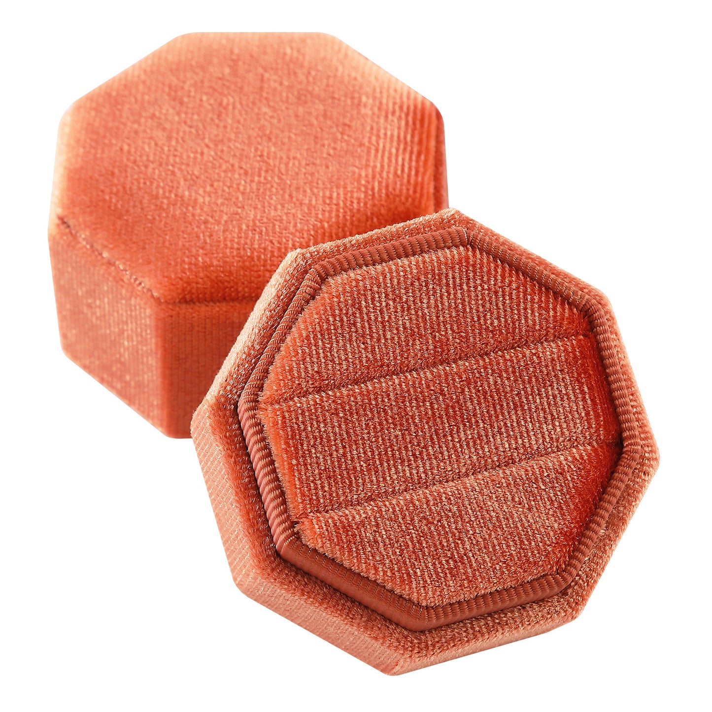 A flannel jewelry box