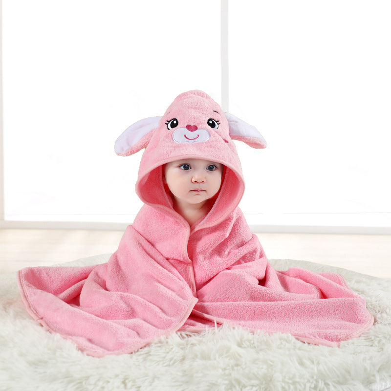 Baby holding a blanket bath towel 0.15kg any color mix Minimum purchase of 3 items - Mixbatch