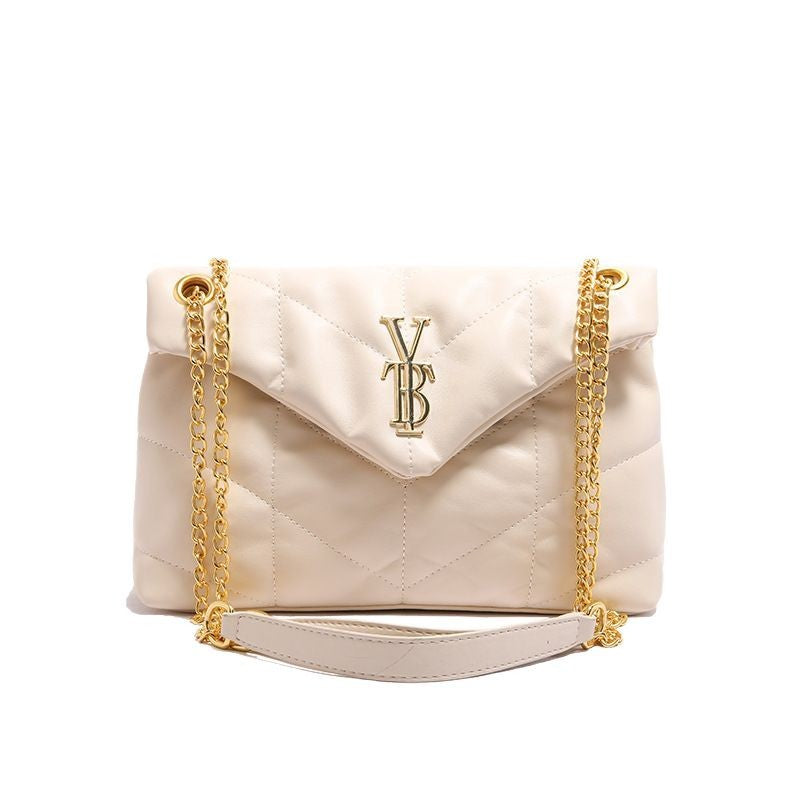 A bag women's fashion high sense Xin Yigeya new diamond chain cloud versatile ins celebrity style armpit bag