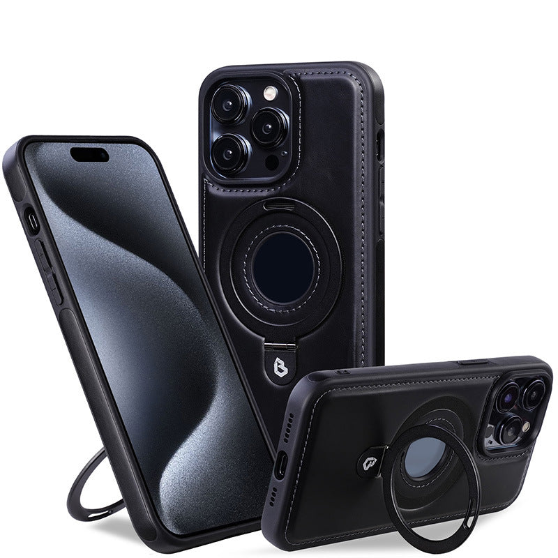 A Magnetic bracket mobile phone case