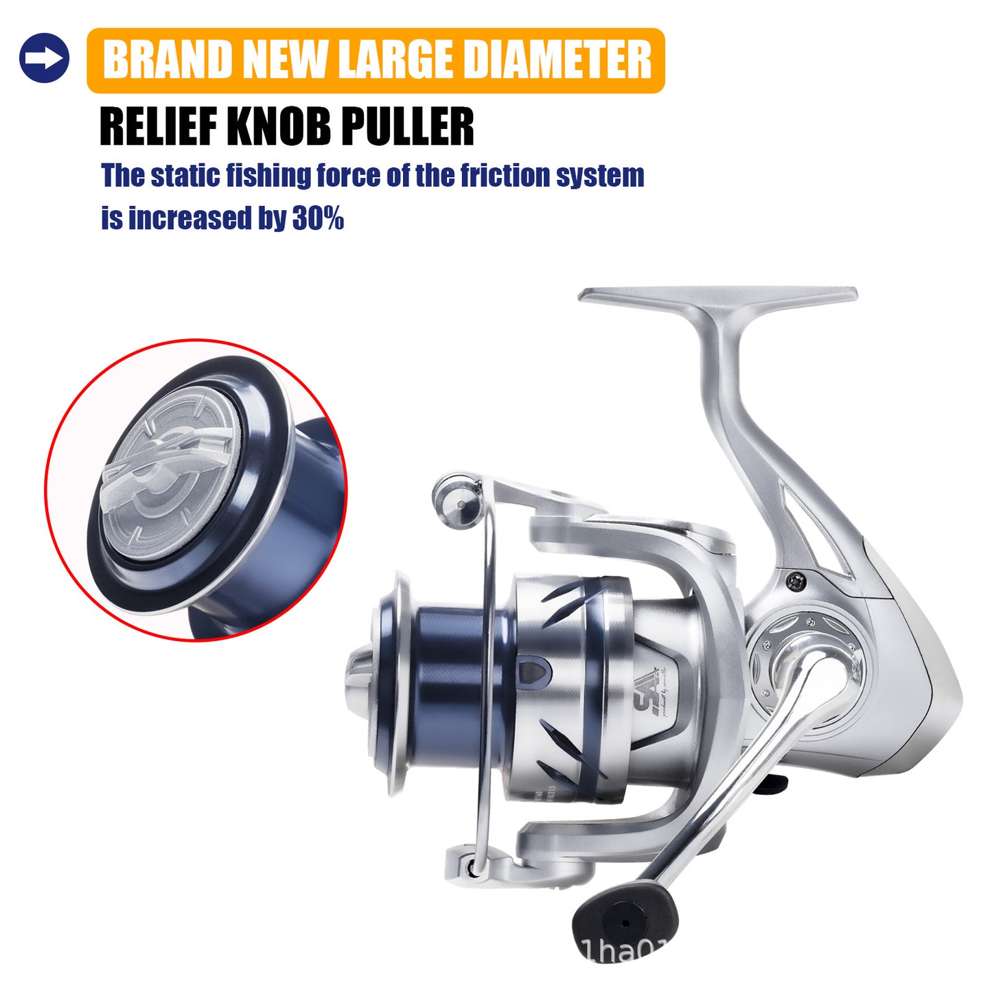 A KA Gen II Metal Fishing Reel – Smooth & Gapless for Lure Casting