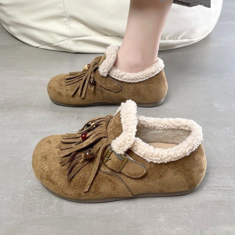 A plush shoe
