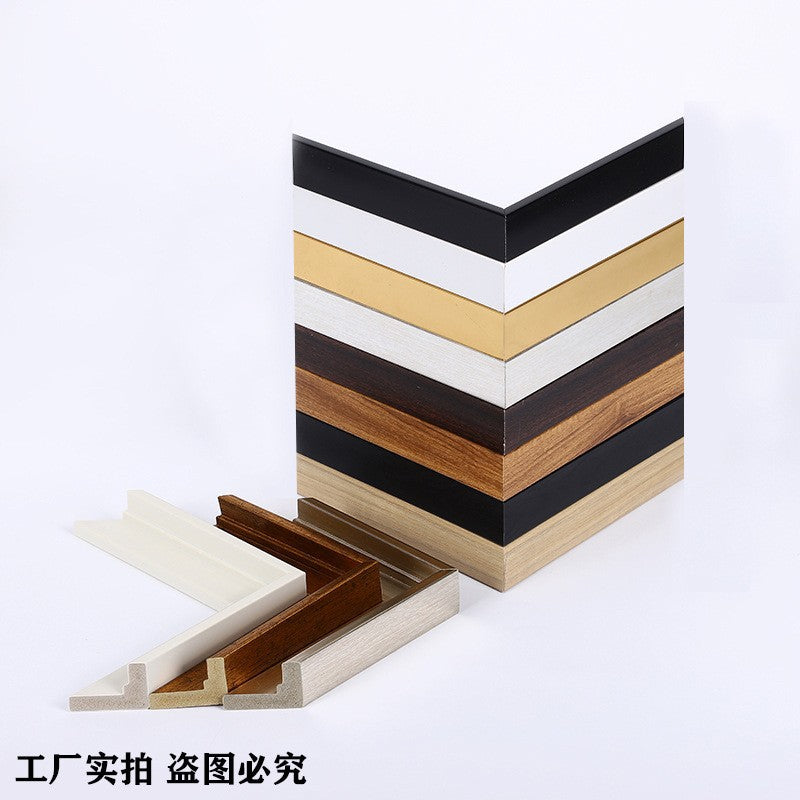 A L type frameless ps foam line photo frame strip picture frame mounted oil painting outer frame hydraulic meter photo frame