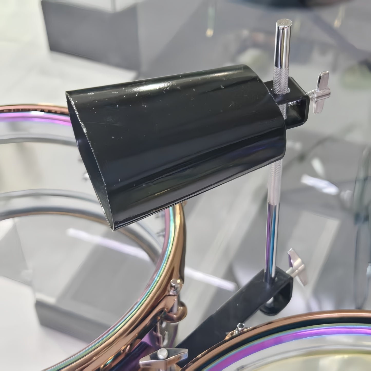 A Professional Tambourine 13 and 14-inch electroplating process