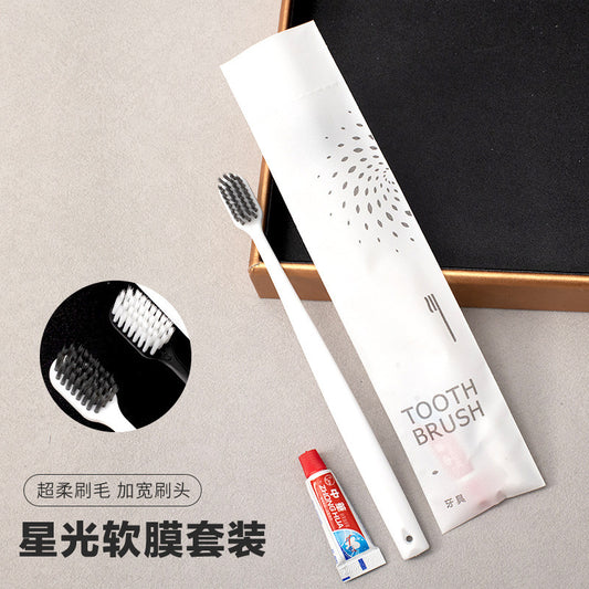 مجموعة أدوات النظافة الشخصية الفندقية للاستخدام مرة واحدة