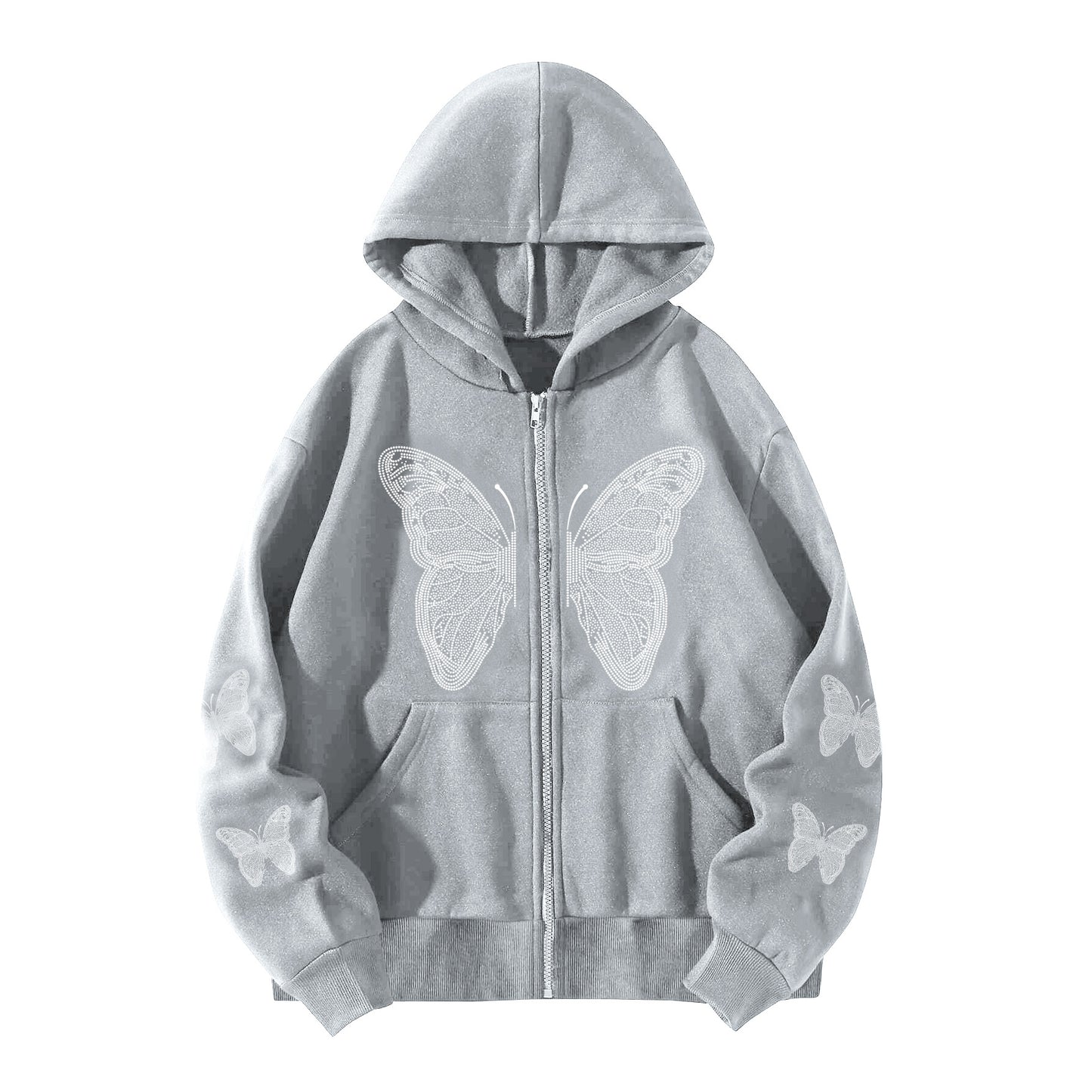 A sweater jacket