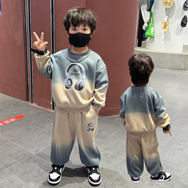 A children's sweater set