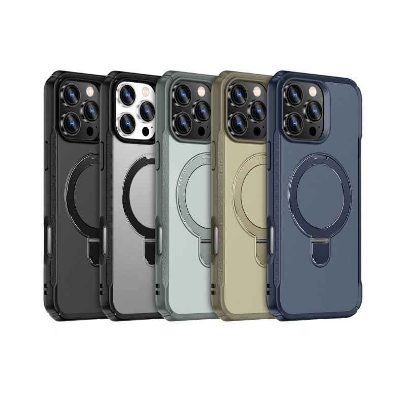 A Magnetic Ring Holder Phone Case