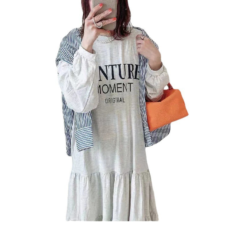 A loose dress