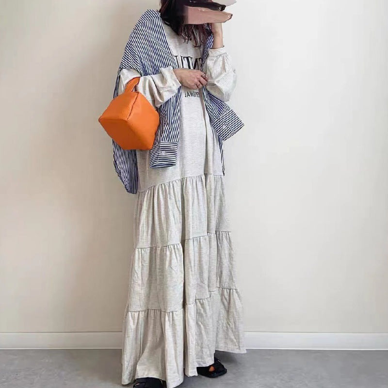 A loose dress