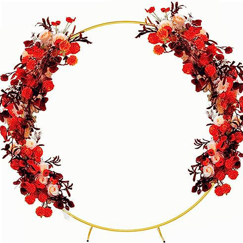 A Arch flower stand arc bracket