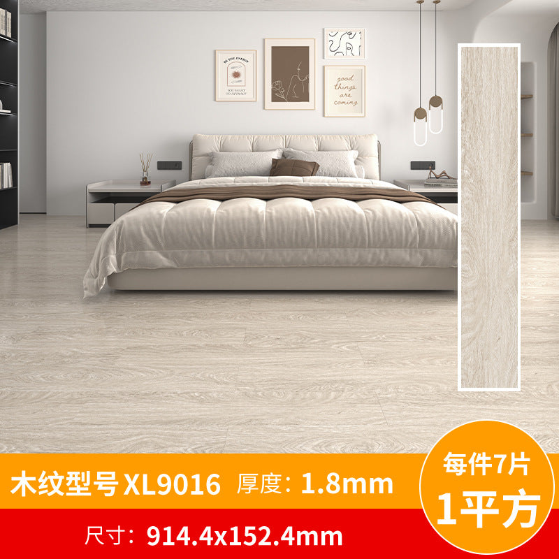 A pvc plastic floor wood grain floor