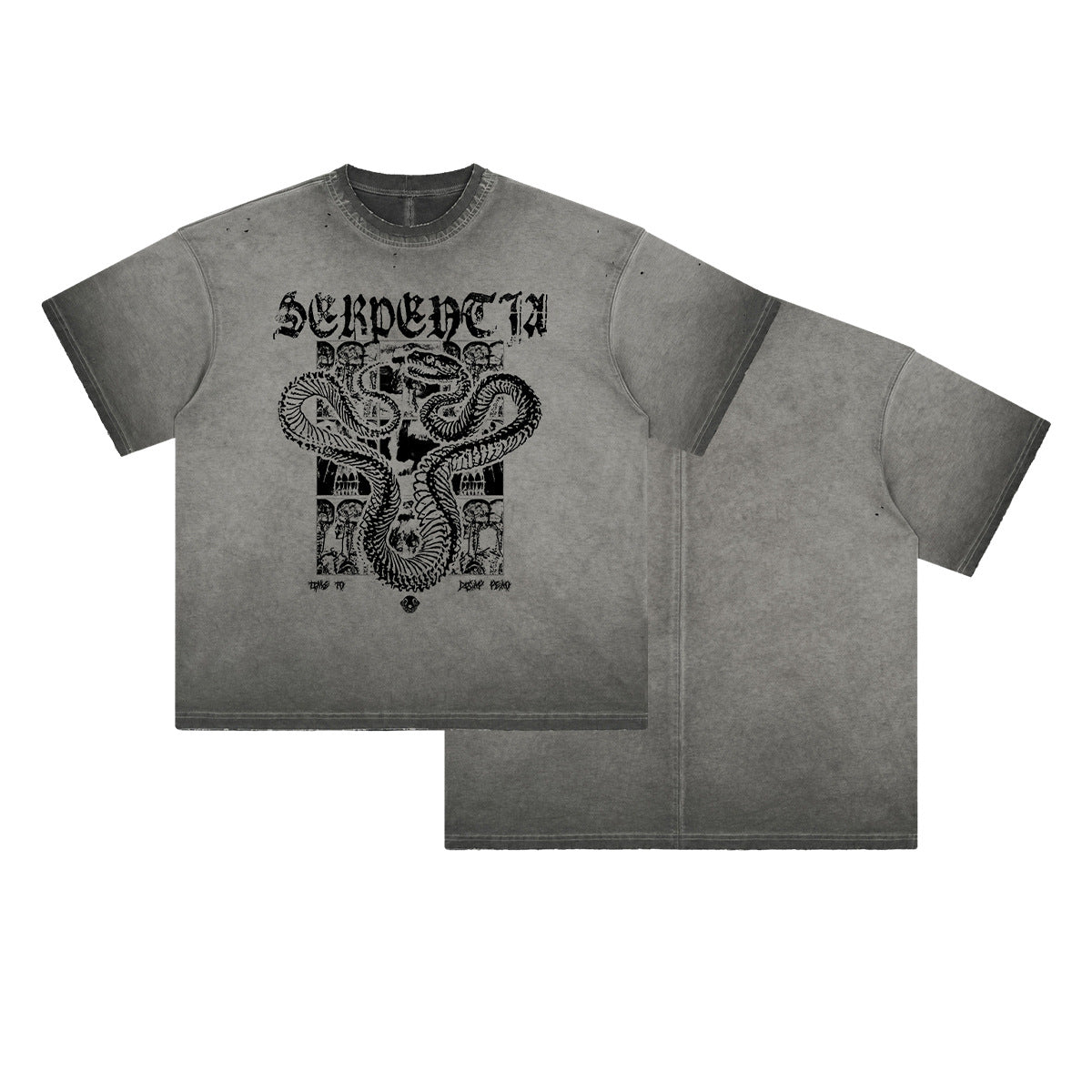 A Vintage print men's t-shirt