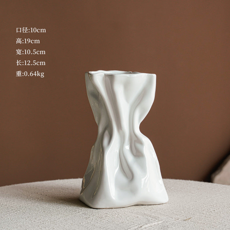 A creative ceramic vase