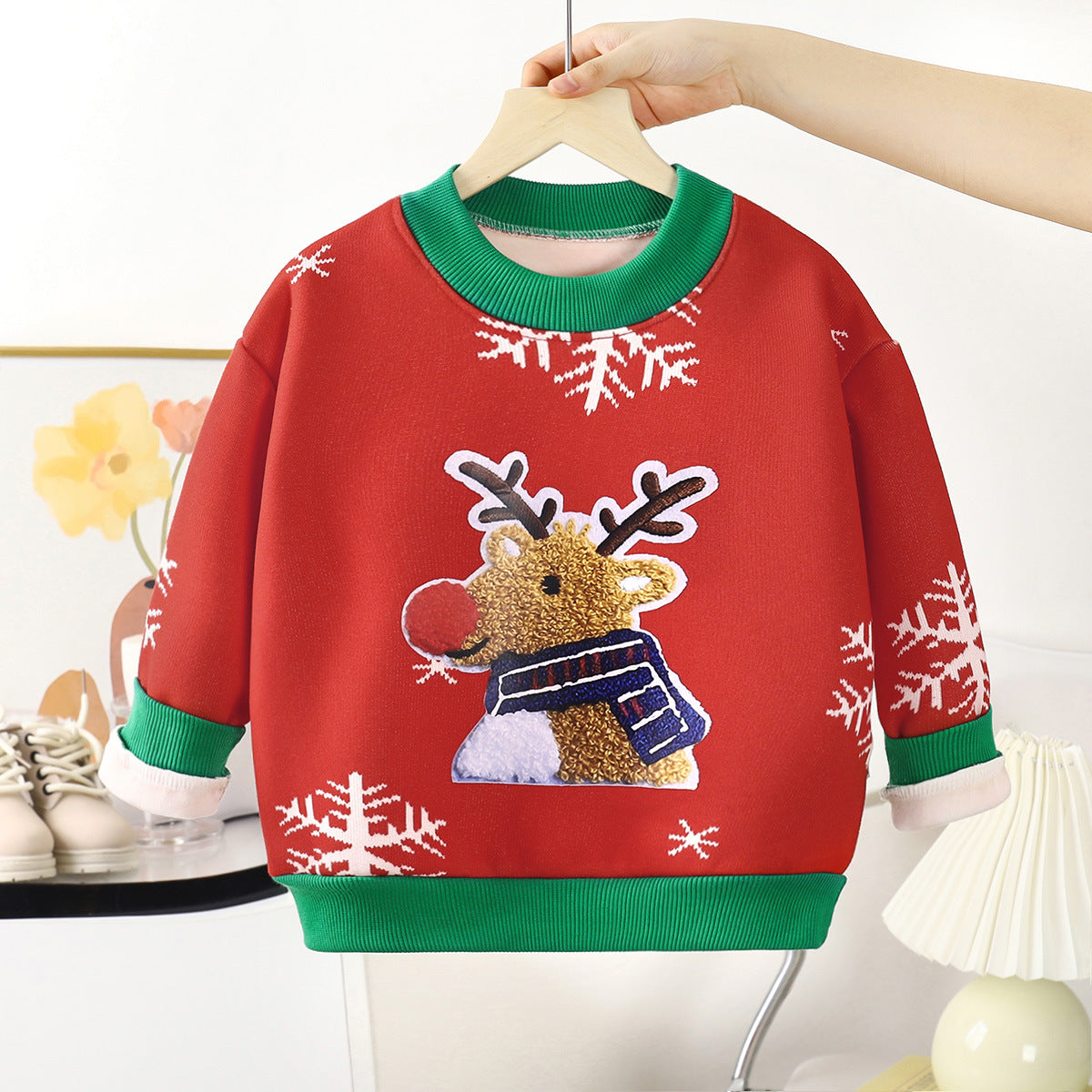 A children's long-sleeved top