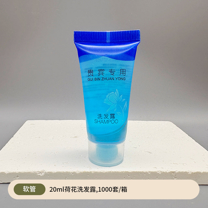1000 pieces free shipping by sea to Beirut hotel disposable hose shampoo body wash 20ml