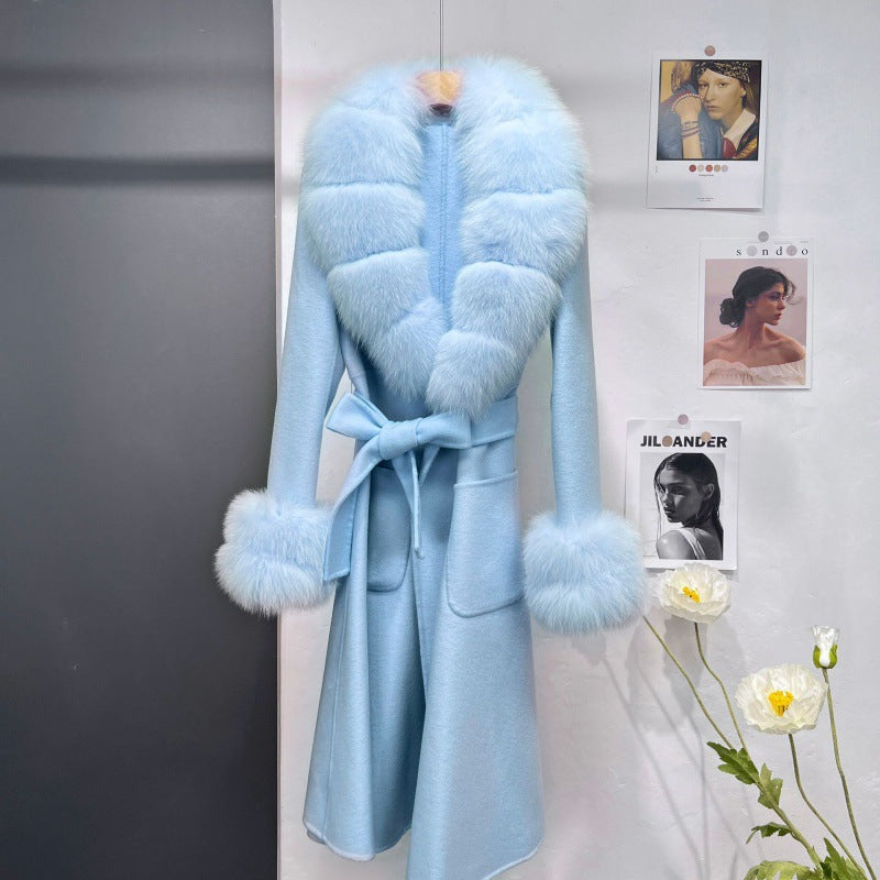 A fur coat