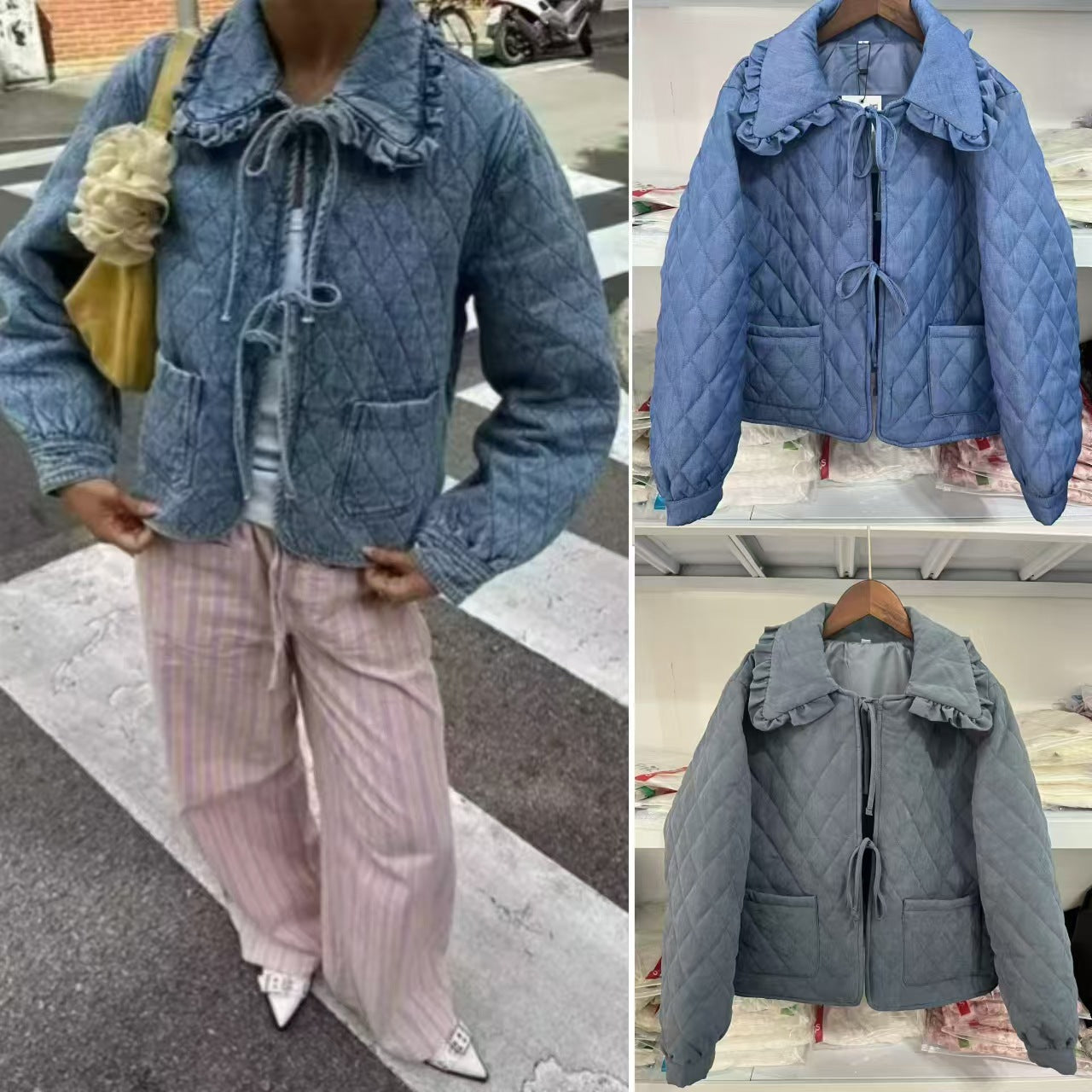 A denim jacket