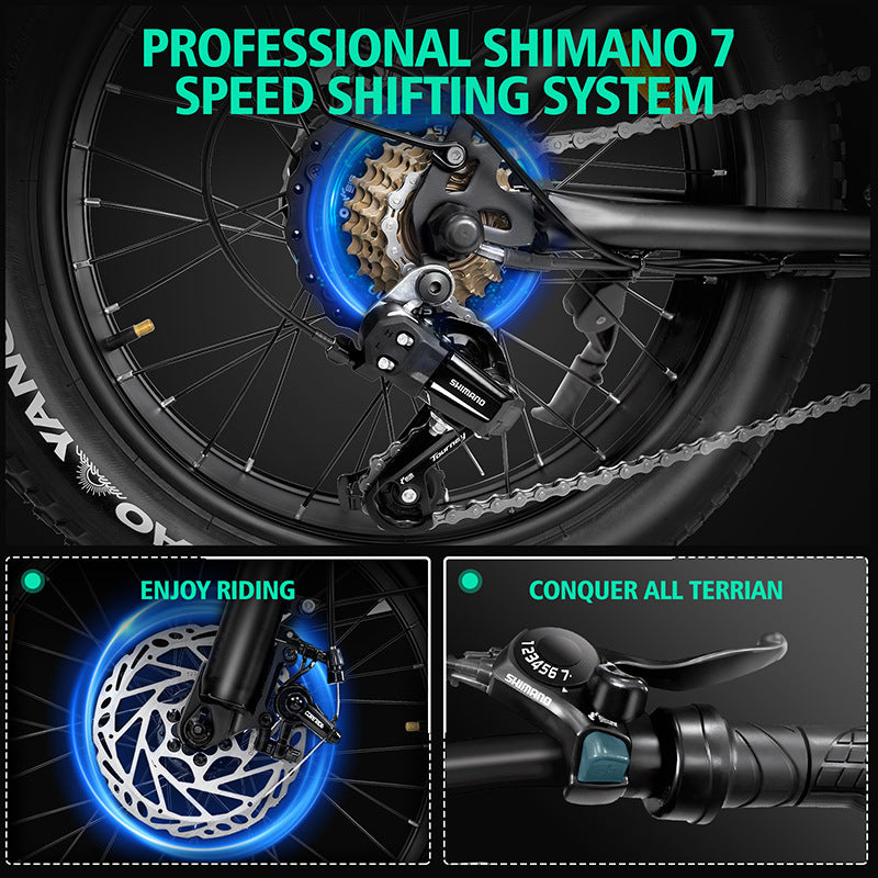 20 inch 48V electric bicycle motorcycle