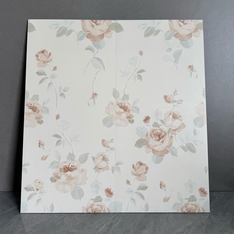 A 600 × 1200 flower tile wall tile