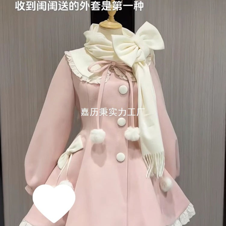 A coat dress set