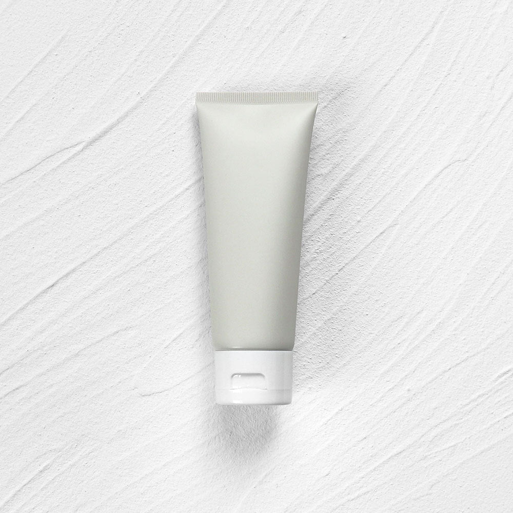 A100g grey matte cosmetic hose plastic extruded empty bottle inverted bottle PE Morandi color - Mixbatch