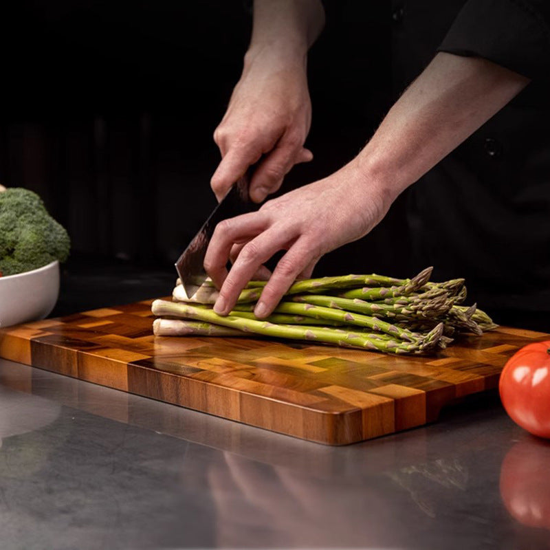 A Acacia wood cutting board Knife board Anti-mildew cutting board Fruit cutting board