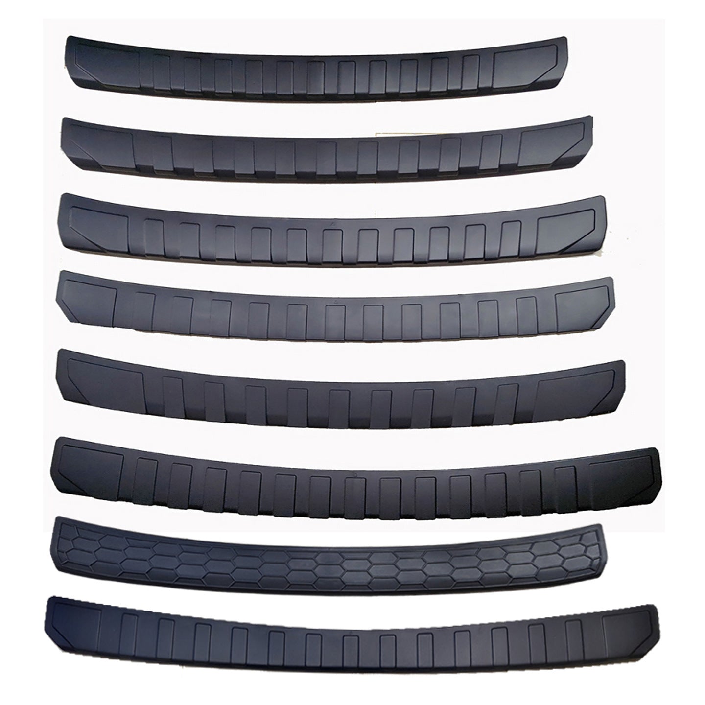 ينطبق على سيارة سوبارو XV، قضيب حماية خلفي أصلي من الراتنج، قضيب حماية خارجي للسيارة، صندوق خلفي