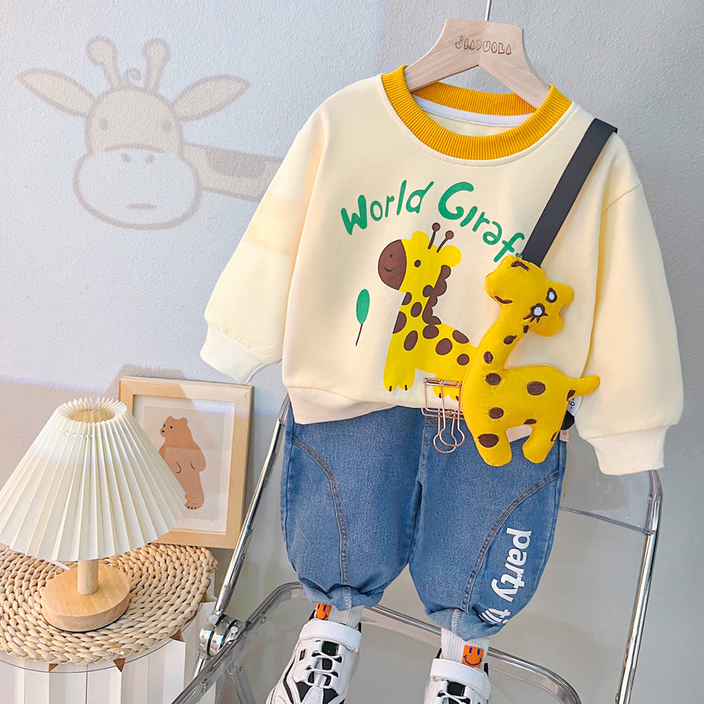 A new casual suit two piece