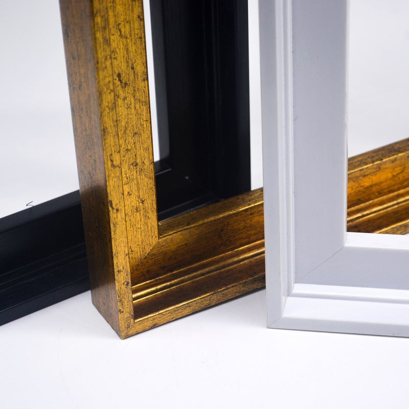 A ps line wholesale L-shaped frameless painting outer frame picture frame strip Modern oil painting outer frame Hydraulic meter box frame strip 5931