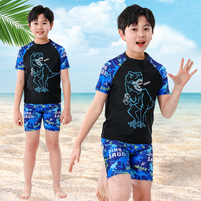 A boys' split swimsuit - Mixbatch