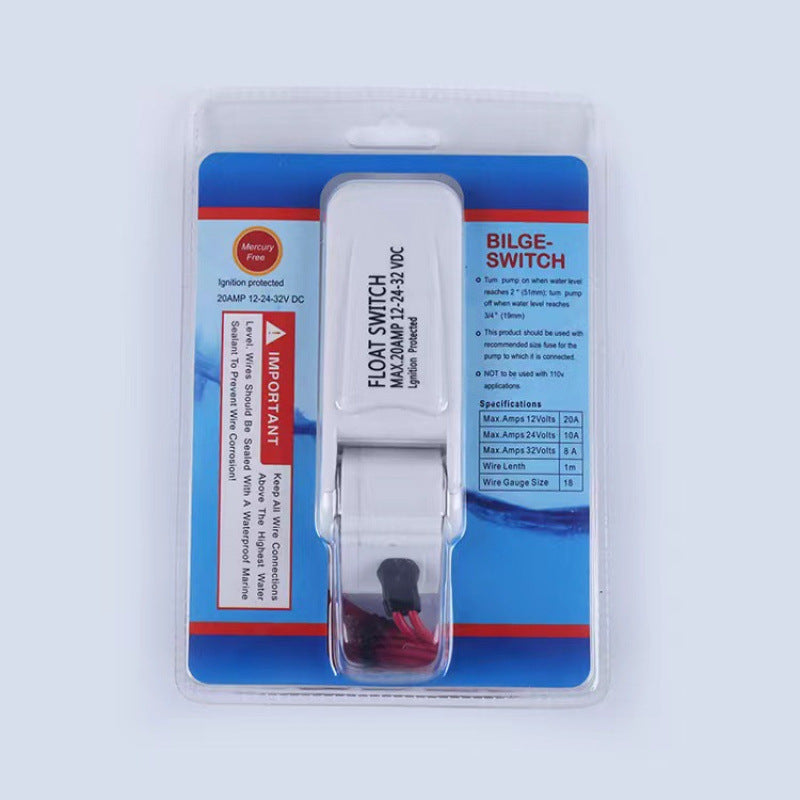 A Bilge Pump, Marine Drainage Pump, DC Submersible Pump, Micro Water Pump 1100gph Gallon RV Water Supply Pump