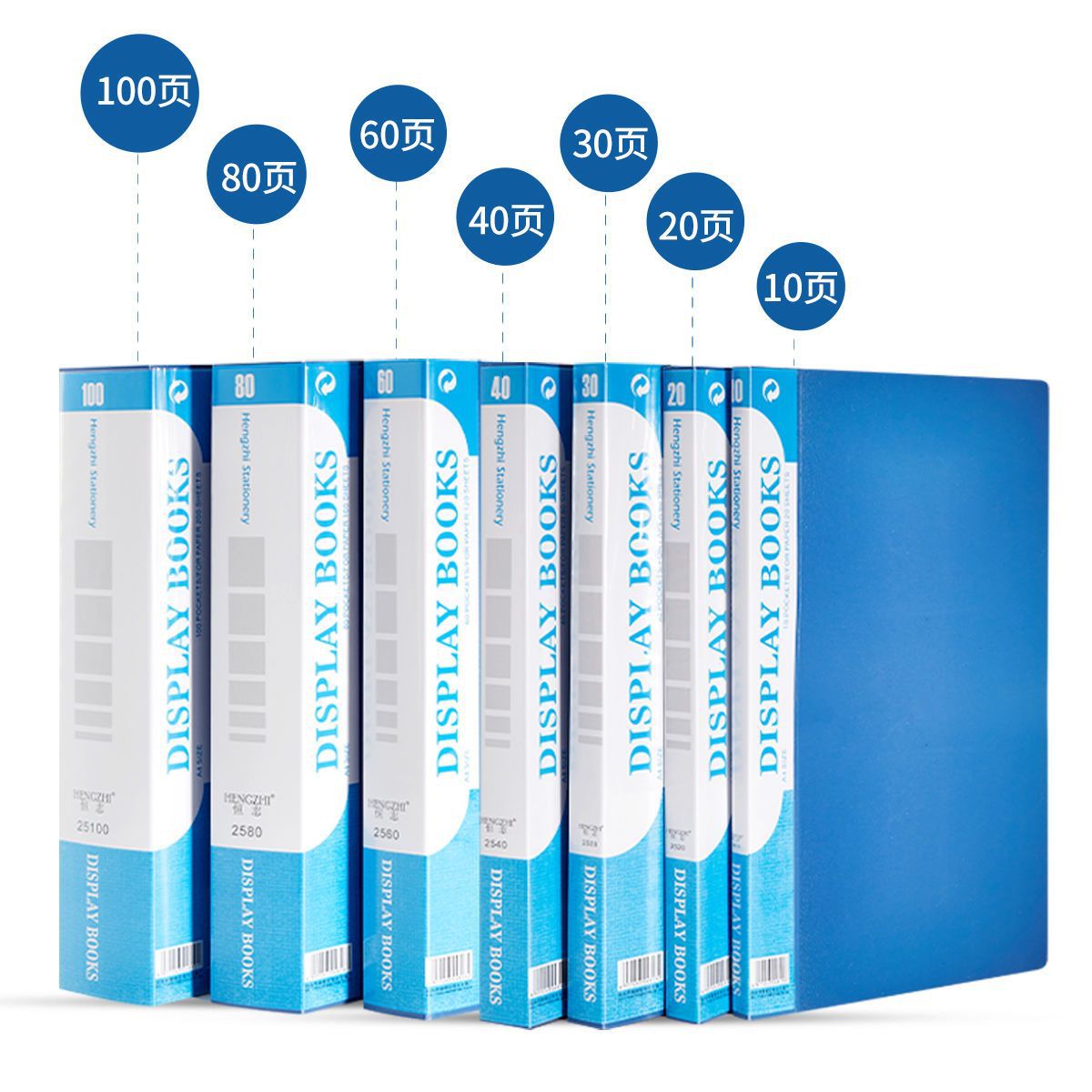 A4 File Folder Document Book with Transparent Sleeves