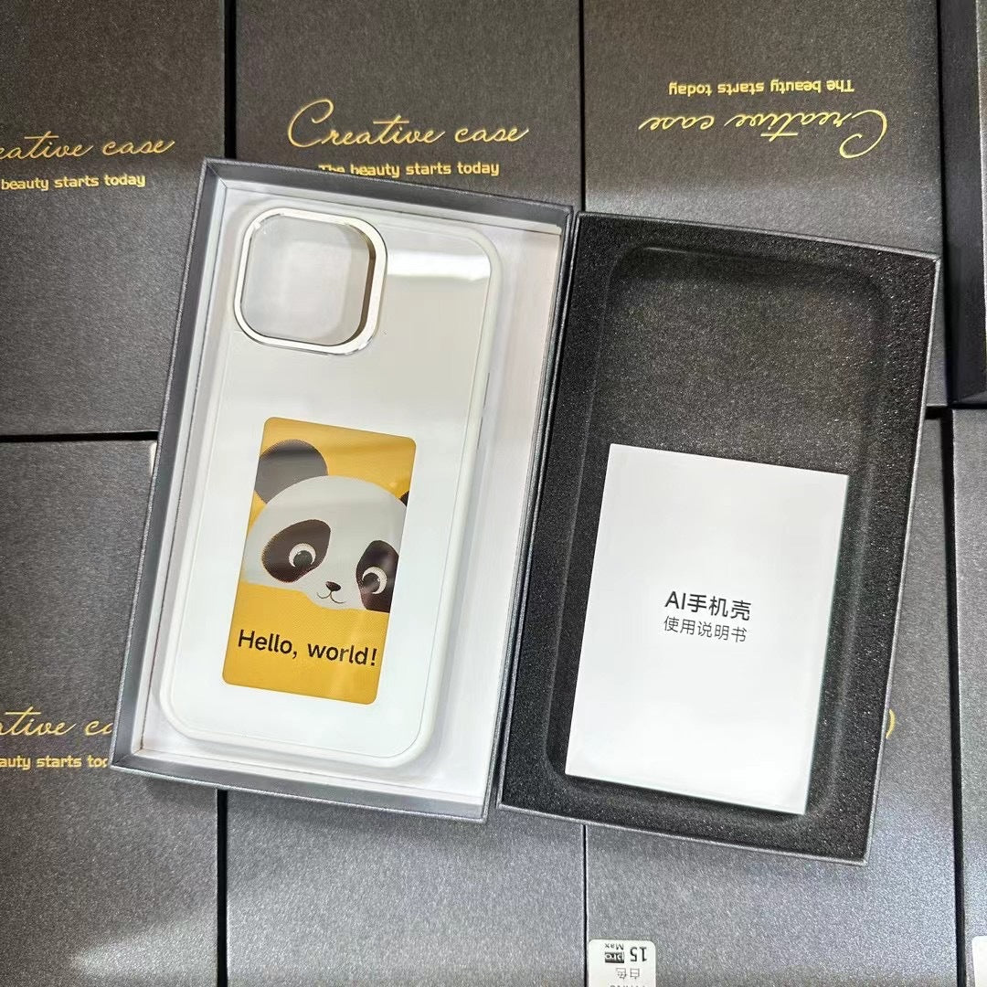 A Smart NFC Color Screen Projection Phone Case