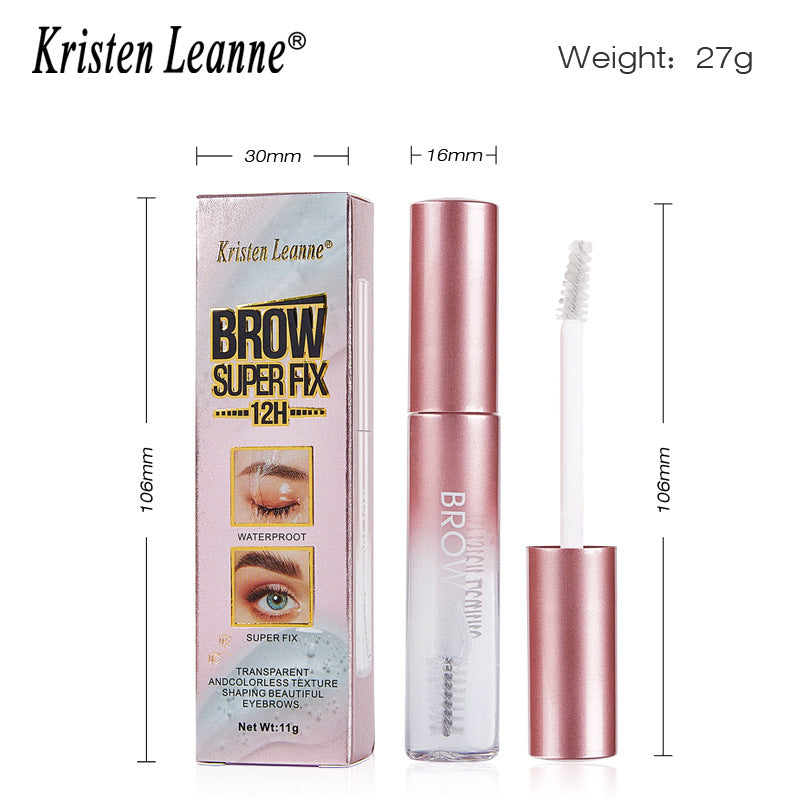 A styling eyebrow liquid lasting waterproof eyebrow raincoat