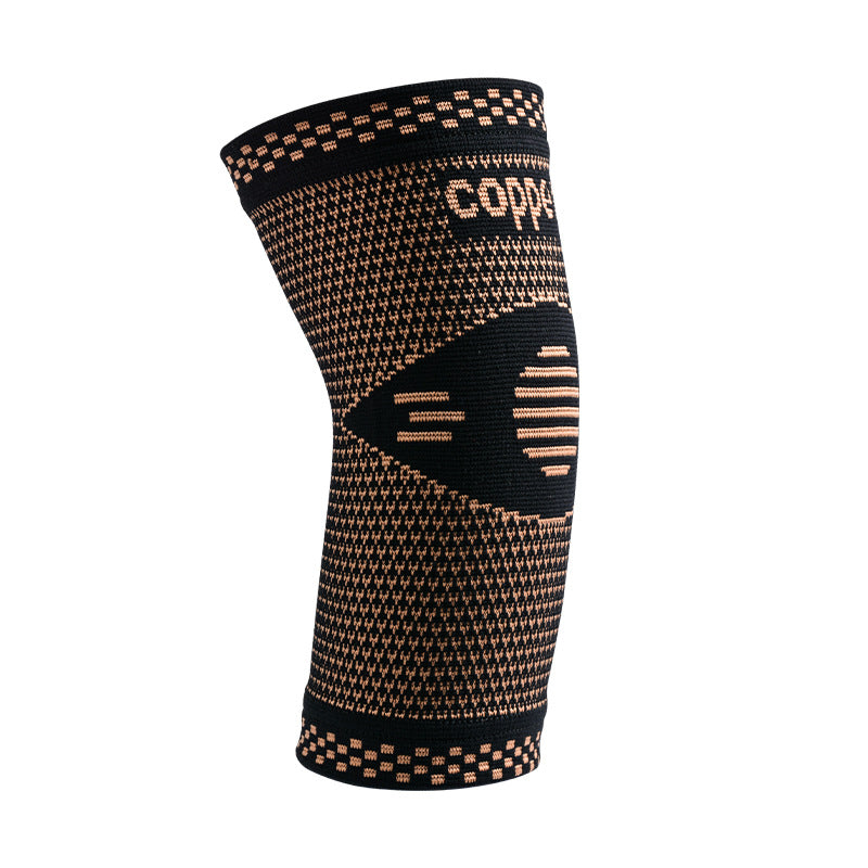 A Copper ion sports elbow pads knitted pressurized elastic breathable men's and women's arm pads for riding Copper elbow pads outdoor protective gear