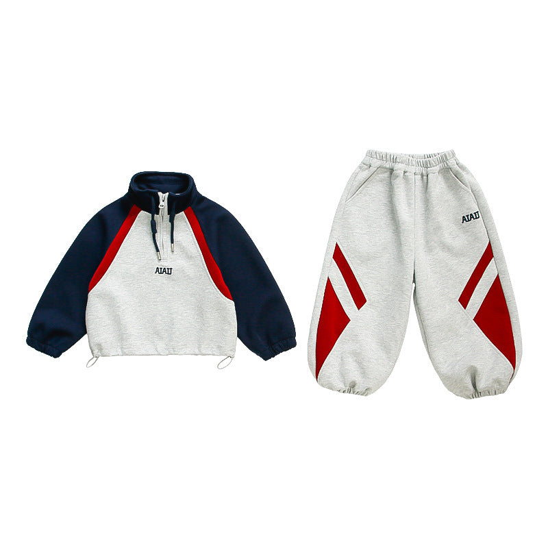 A children's sweater set