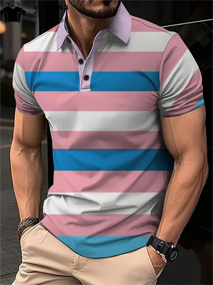 A Men's Short Sleeve Polo Shirt