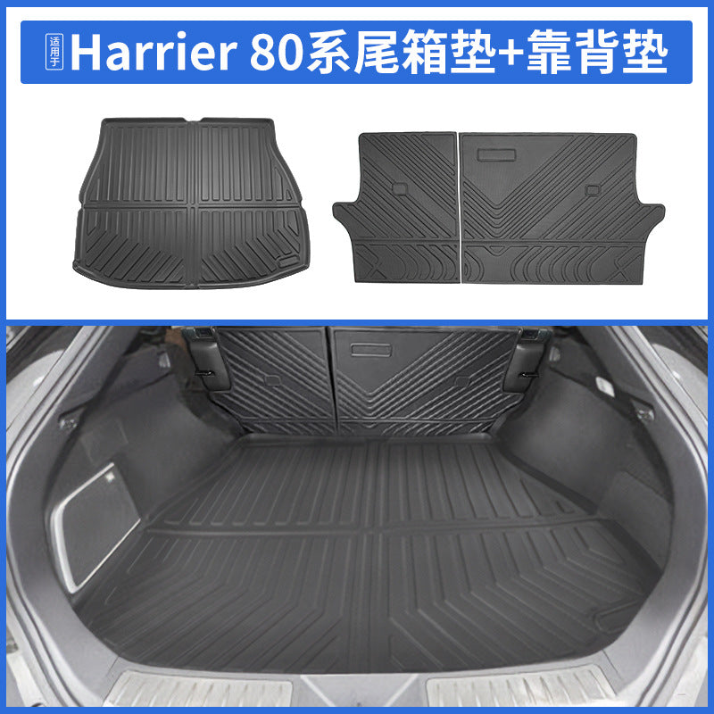 A car trunk floor mat