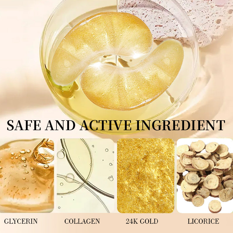 A moisturizing eye mask