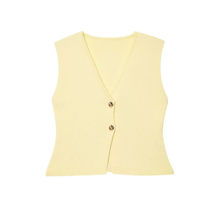 A vest vest skirt set