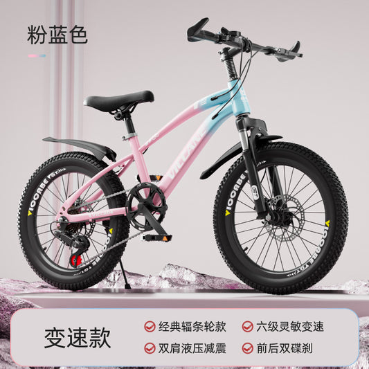 A children's bike variable speed mountain bike