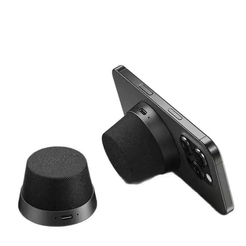 A magnetic mini Bluetooth mini portable speaker