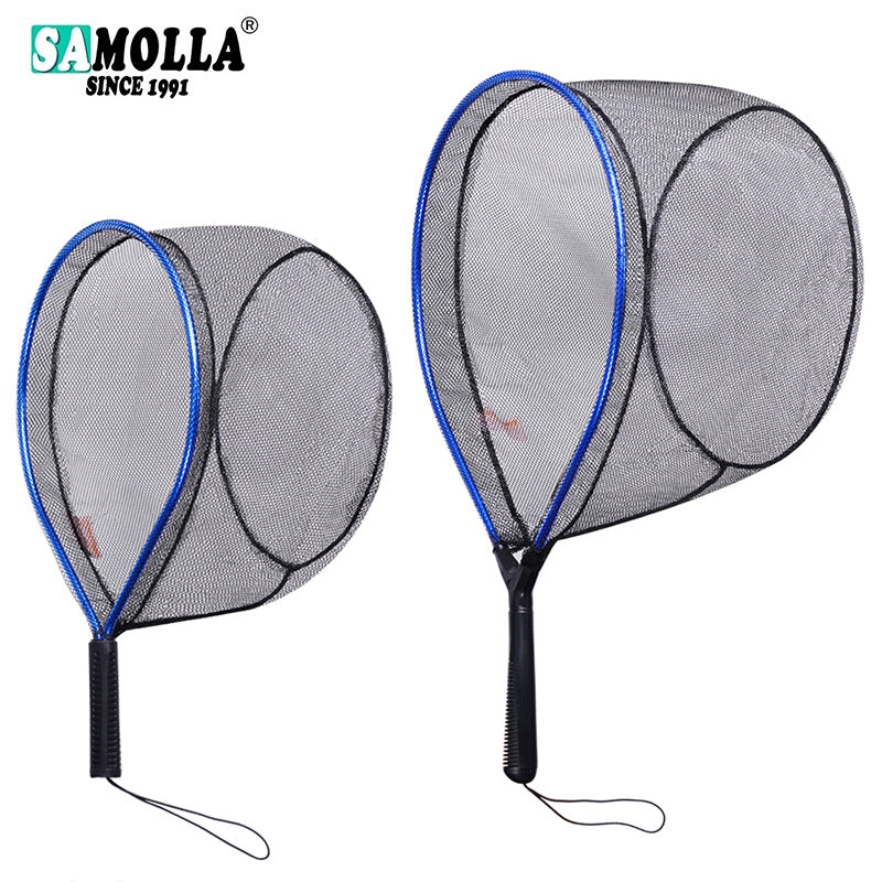 A Fishing Net with Sturdy Aluminum Alloy Frame – Easy to Use