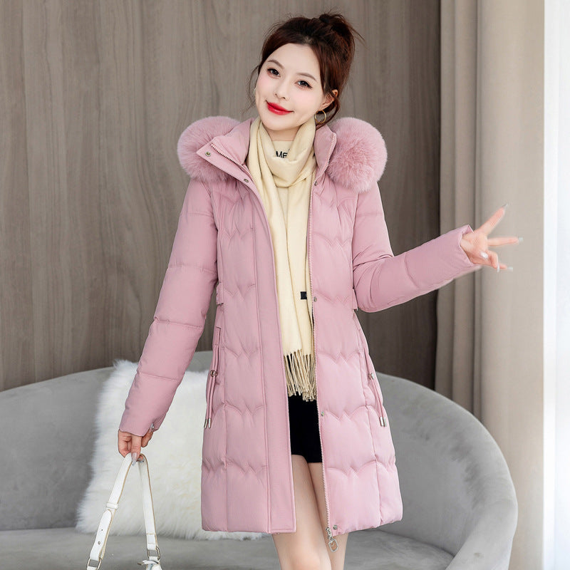 A lady's winter thermal jacket