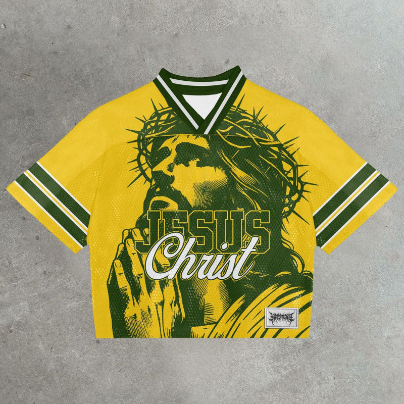 A men's cross-border football shirt pod1776 Independence Day print patriotic 3D digital T-shirt