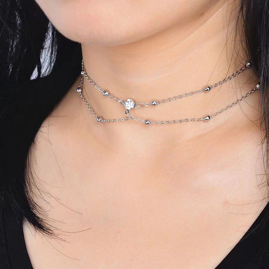 Breast Chain Body Chain Pure Lust Sexy Necklace Female Versatile Back Chain Spice Girl Suspender Bikini Accessories Chain Accessories