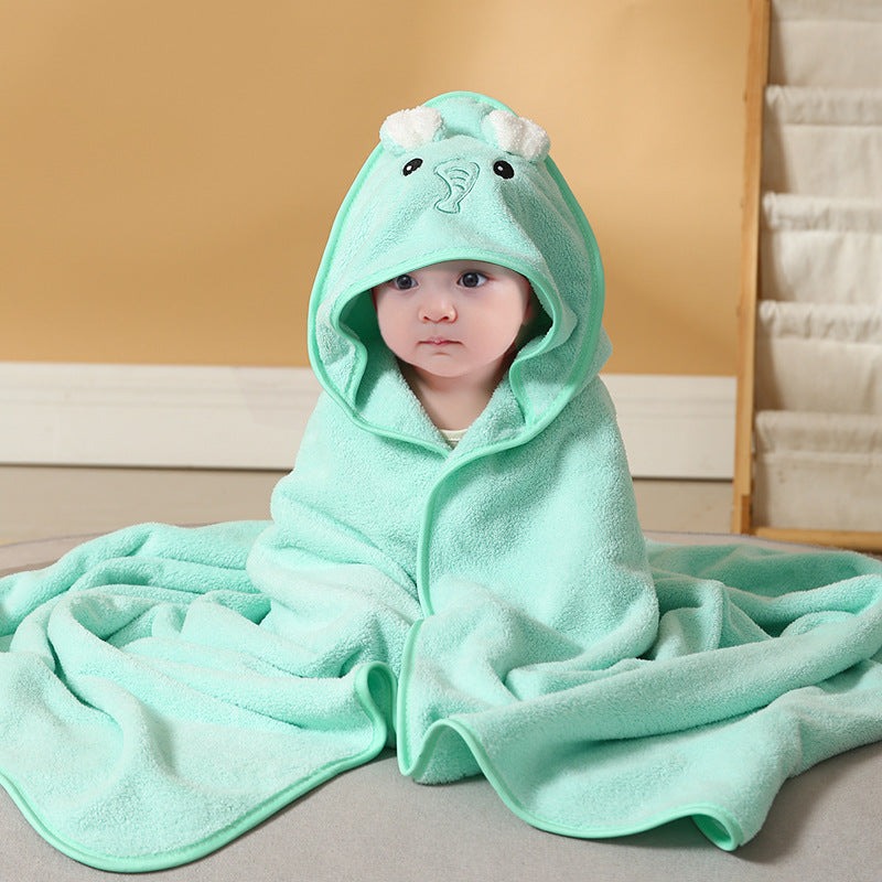 Baby holding a blanket bath towel 0.15kg any color mix Minimum purchase of 3 items - Mixbatch