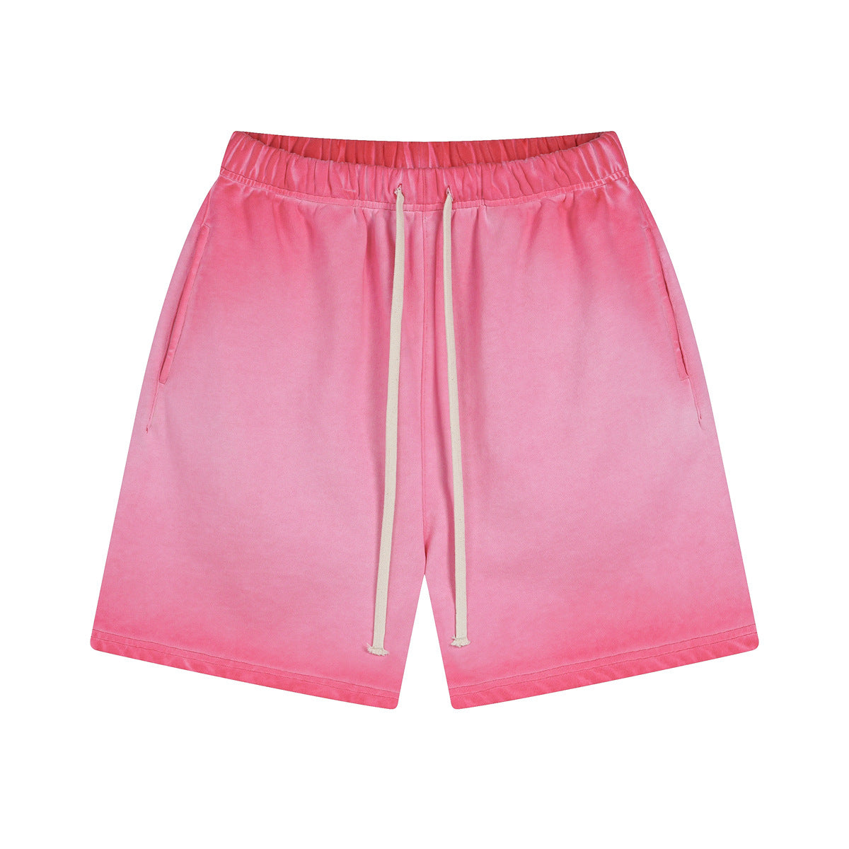 A gradient shorts in summer